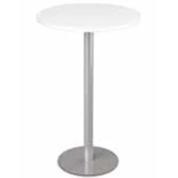 Tavolo centrale per isola da 6 o 8 tavoli T41 (45/60/180° h76 cm) MFMDF - BIANCO