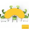 Tavolo collaborativo a ferro di cavallo 180x120x76h - CHROME YELLOW (giallo)