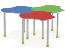 TAVOLO ESATONDO H59 CM - BIANCO