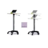 Tavolo insegnante seduto/in piedi v. HPL (SitStand Table) - Heather