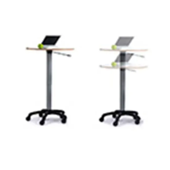 Tavolo insegnante seduto/in piedi v. HPL (SitStand Table) - Just Blue