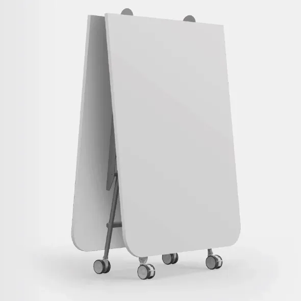 Tavolo riunione Tam Tam richiudibile/su ruote 320x120x74,8H CM- CAM/FSC