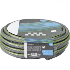 Tubo da giardino a 5 strati antitorsione topgrey ø 5/8", rotolo 15 metri