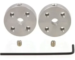 Universal Aluminum Mounting Hub for 4mm Shaft, #4-
