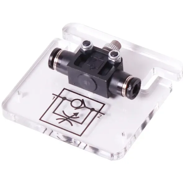 Valvola pneumatica a controllo di flusso per Automatics (Valve, flow control)