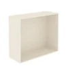 VANO MULTIUSO SCHIENALE FORATO CM 120X45X137H - LATTE