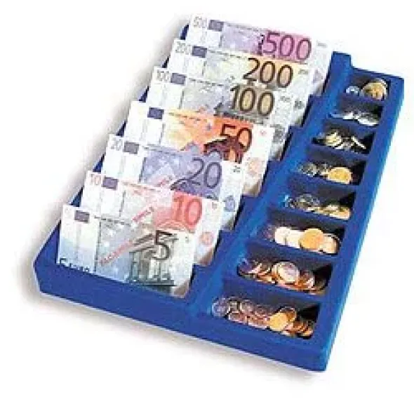 Vaschetta porta euro