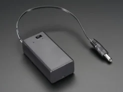 9V battery holder with switch & 5.5mm/2.1mm plug