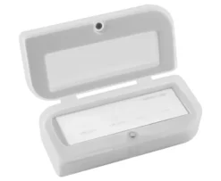 Vetrino micrometrico 26x76 mm. 1 mm, div. 0,01 mm