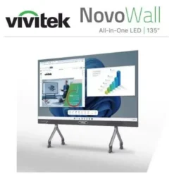 Vivitek NovoWall 135" - LED Video Wall All-in-one collaborativo con Carrello e Mozaik