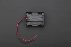6 x AA battery holder with 5.5mm/2.1mm plug