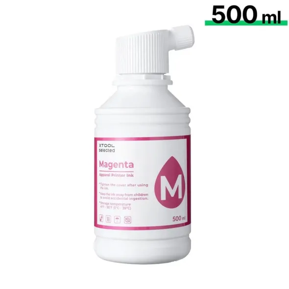 xTool Apparel Printer Consumabile Inchiostro Magenta 500ml