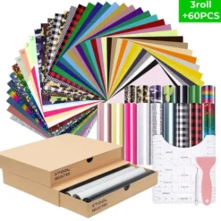 xTool Kit M1/M1 Ultra Heat Trasfer Vinyl - 60pz + 3rolls