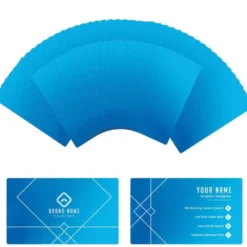 xTool Metallo Biglietto da visita Blu 86x54x0,2mm - 60pz