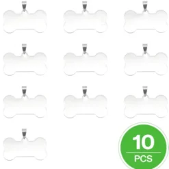 xTool Metallo Medaglie per cani 20x40mm - 10pz