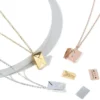 xTool Metallo Pendente Lettera 19,8x13,5 mm - 3 pz