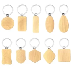 xTool Portachiavi legno forme miste - 10pz