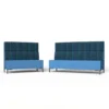 Zioxi Boo Seating - Divanetto 2 posti, schienale alto 140x69x150h cm - PEACOCK/Scanner