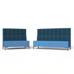 Zioxi Boo Seating - Divanetto 2 posti, schienale alto 140x69x150h cm - PEACOCK/Scanner