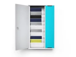 zioxi iPad & Tablet Wall Cabinet 10 posti USB - Versione SLIM