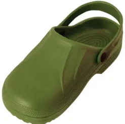 Zoccolo chiuso verde "adulto" misura 39-40